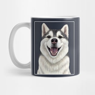 Siberian Husky - Up close dog Mug